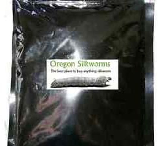 Oregon Silkworms 1/2 Pound Powdered Silkworm Food (Mulberry Food) Silkworm Chow
