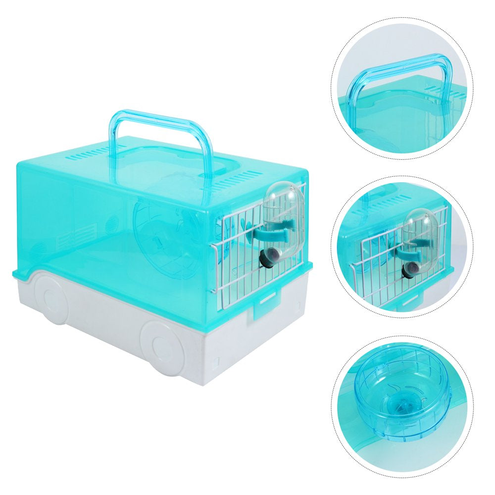 Frcolor Hamster Cage Carrier Homes Gerbil Playground Heaven Biting Travel Houses Crittertrail Aquarium Habitat Portable Animal Animals & Pet Supplies > Pet Supplies > Small Animal Supplies > Small Animal Habitats & Cages FRCOLOR   