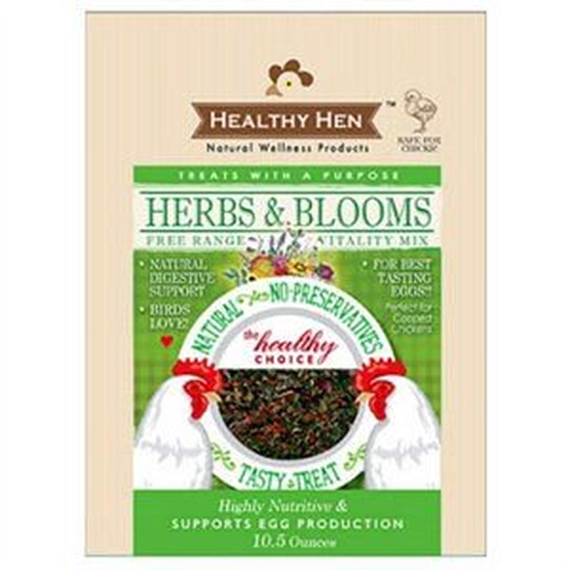 Coops and Feathers 650-11 Poultry Treat, Herbs & Blooms Vitality Mix, 10.5-Oz. - Quantity 1 Animals & Pet Supplies > Pet Supplies > Bird Supplies > Bird Treats Innovation Pet Inc   