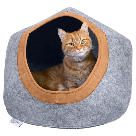Kitty City Cat Furniture Felt Cat Cave Cozy Bed Animals & Pet Supplies > Pet Supplies > Cat Supplies > Cat Beds Sport Pet   