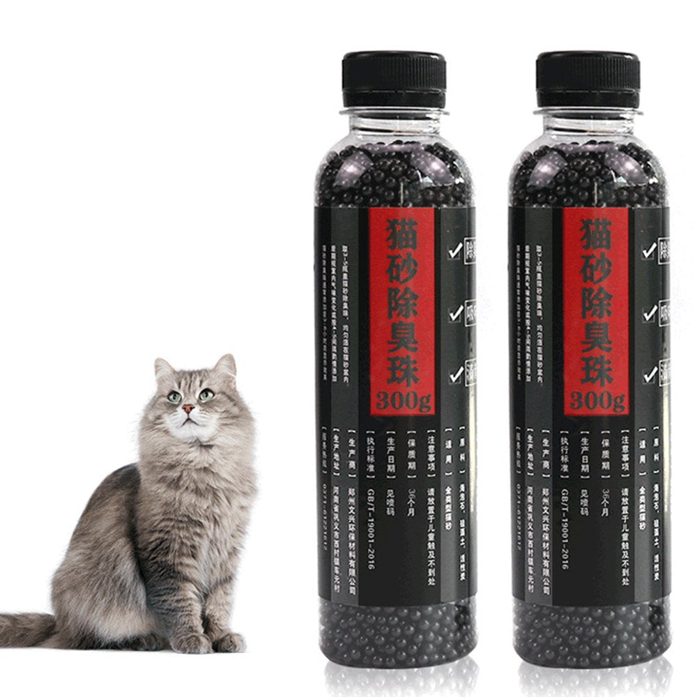 UDIYO Seller'S Recommendation, 300G Litter Deodorant Beads Smell Removal Good Absorption Bead Shape Cat Excrement Fresh Deodorants for Kitty Animals & Pet Supplies > Pet Supplies > Cat Supplies > Cat Litter UDIYO   