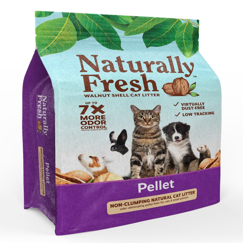 Naturally Fresh Walnut-Based Pellet Non-Clumping Cat Litter 26 Lb. Bag Animals & Pet Supplies > Pet Supplies > Cat Supplies > Cat Litter Eco Shell, LP   