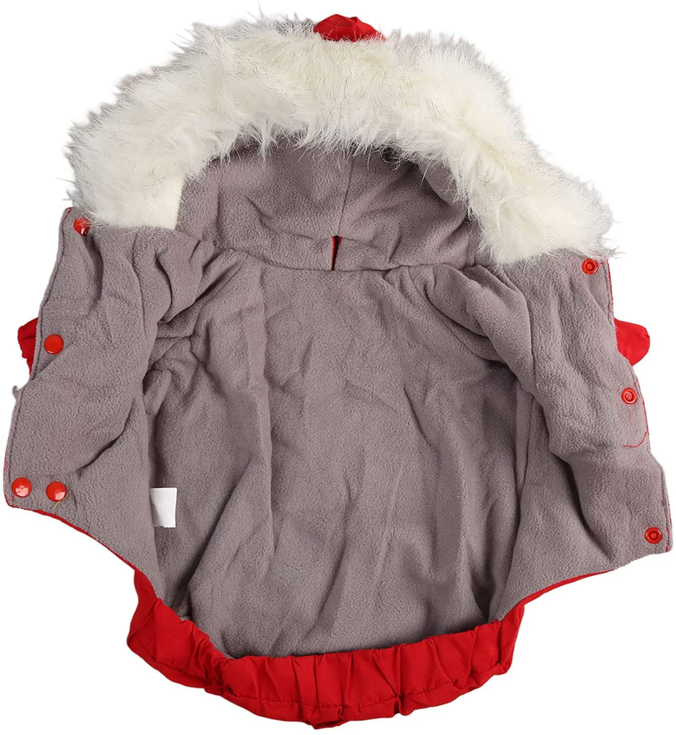 Dog Hoodie Winter Coats,Fashionable Casual Thickened Warm Puppy Hoodie Winter Jacket Pet Dog Winter Warm Clothes for Small Medium Dog (Size : Medium) Animals & Pet Supplies > Pet Supplies > Dog Supplies > Dog Apparel OVAST   