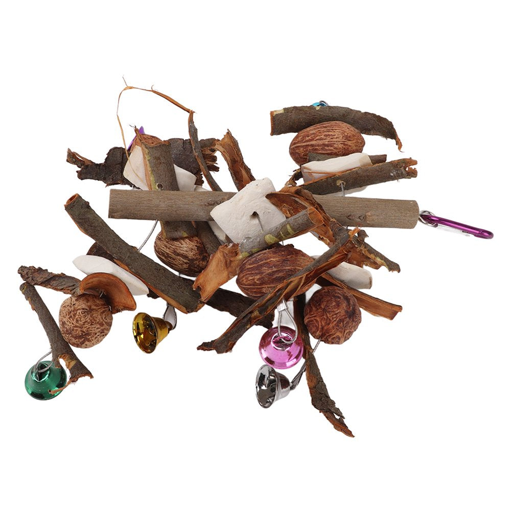 Bird Chewing Toy, Nuts Cuttlebone Free Parrots Bite Toy for Cockatiels for Parakeets Animals & Pet Supplies > Pet Supplies > Bird Supplies > Bird Toys WL   
