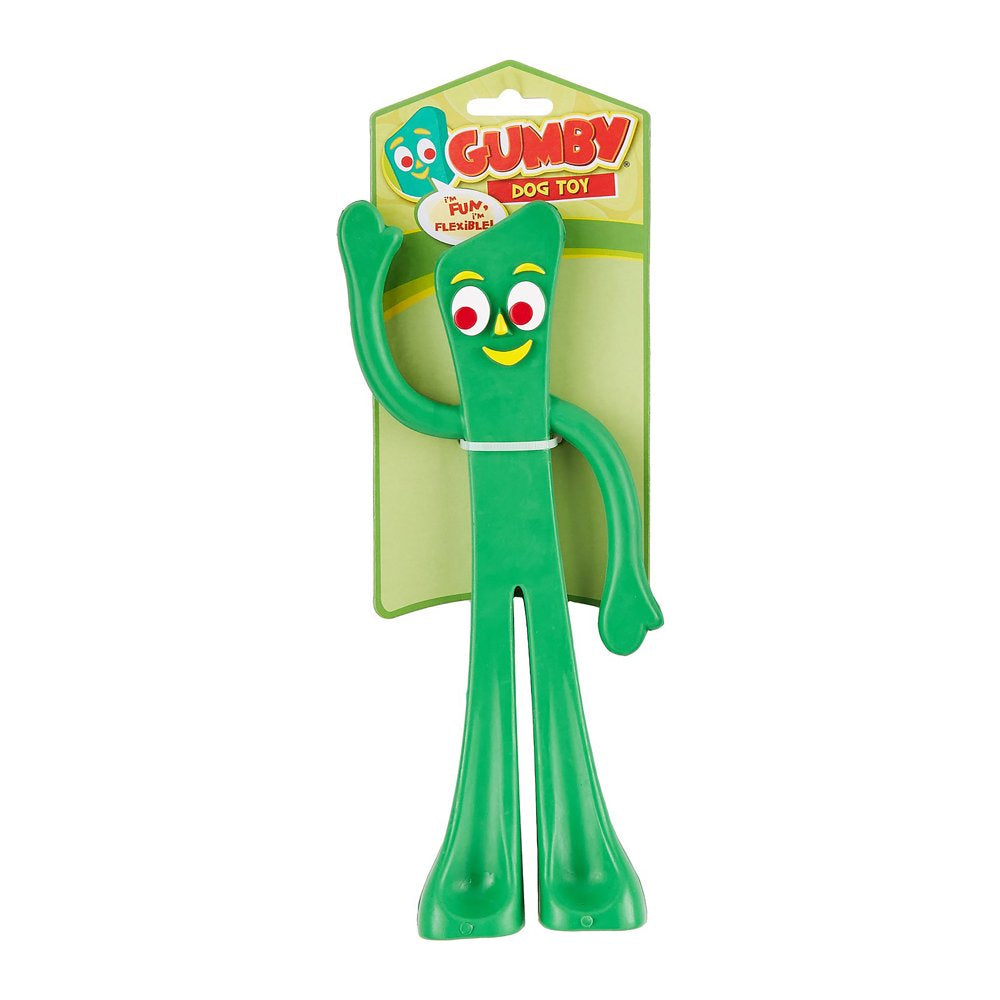 Multipet Rubber Gumby Dog Chew Toy
