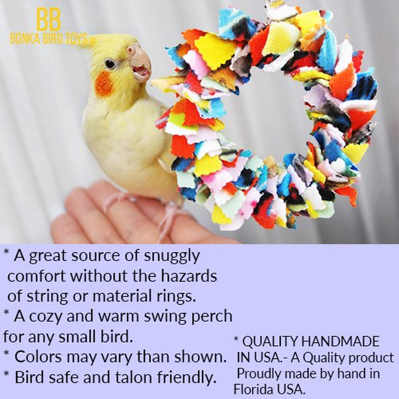 Bonka Bird Toys 1468 Cuddle Ring Bird Toy. Animals & Pet Supplies > Pet Supplies > Bird Supplies > Bird Toys Bonka Bird Toys   