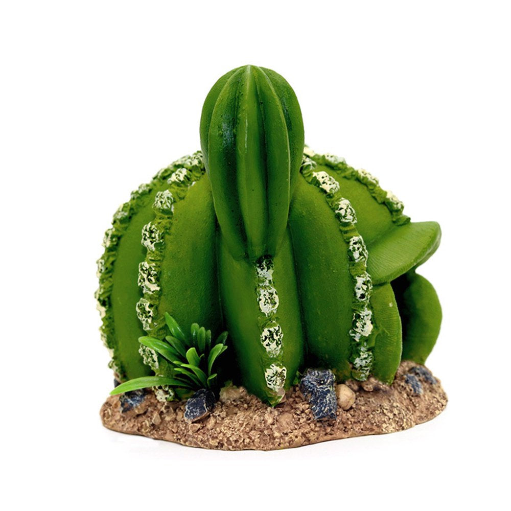 VIEGINE Terrarium Cactus Plants Habitat Decoration for Reptiles and Amphibians Artificial Landscaping Accessories for Fish Tank Animals & Pet Supplies > Pet Supplies > Small Animal Supplies > Small Animal Habitat Accessories VIEGINE   