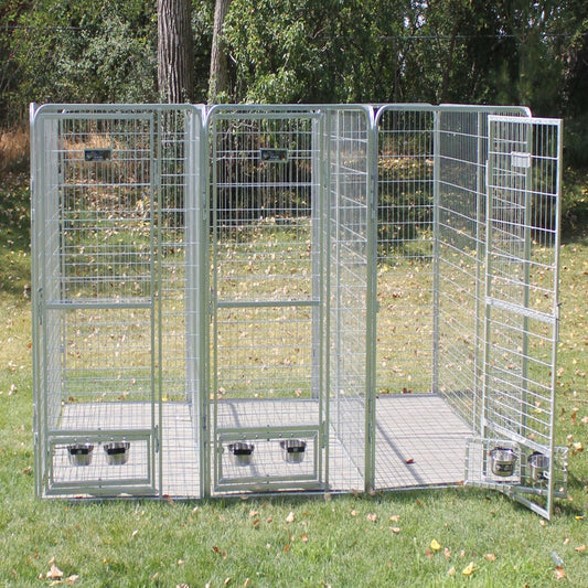 Professional X3 K9 Kennel Store 4' X 8' Dog Kennel-Runs Full Stalls Animals & Pet Supplies > Pet Supplies > Dog Supplies > Dog Kennels & Runs Cove Products   