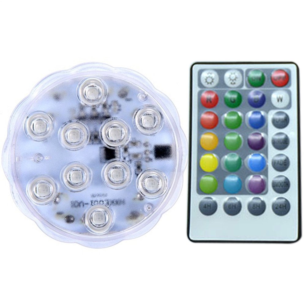Eyyvre Hot Sales~Colorful LED Aquarium Light, RGBLED Fish Tank Decoration Light with Remote Controller