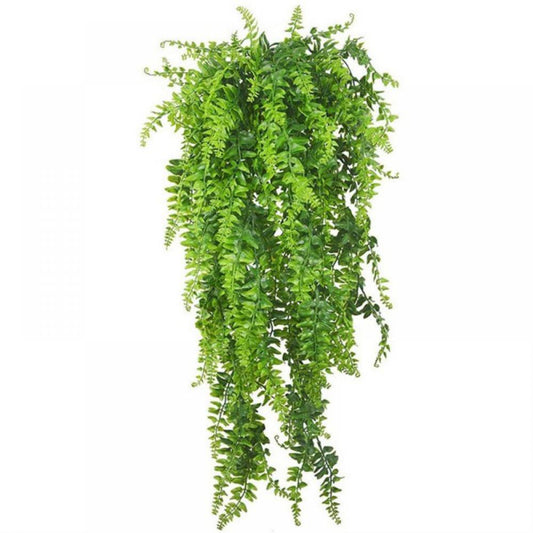 Reptile Plants Amphibian Hanging Plants for Lizards Geckos Bearded Dragons Snake Hermit Crab Tank Pets Habitat Decorations Animals & Pet Supplies > Pet Supplies > Small Animal Supplies > Small Animal Habitat Accessories Xinhuaya 31.5" Persian Leaf 