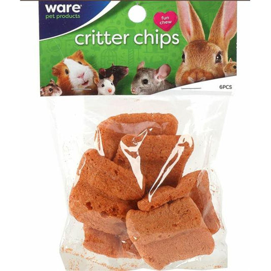 Ware Pet Product 911486 Orange Critter Chips Small Animal Chews - Pack of 6 Animals & Pet Supplies > Pet Supplies > Small Animal Supplies > Small Animal Treats Ware Pet Product   