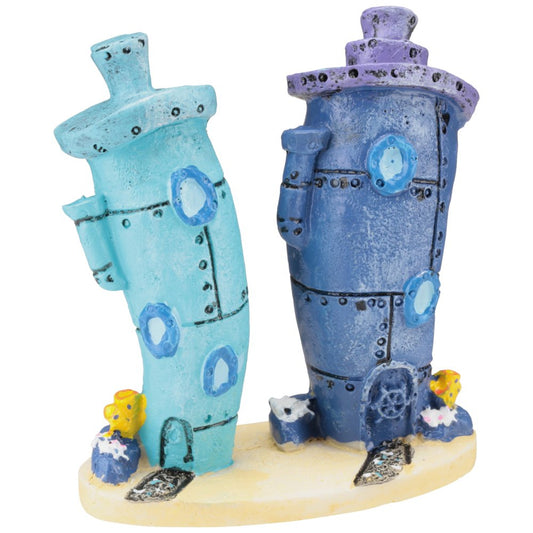 Penn Plax Spongebob Bikini Bottom Homes Aquarium Ornament Animals & Pet Supplies > Pet Supplies > Fish Supplies > Aquarium Decor Penn Plax   