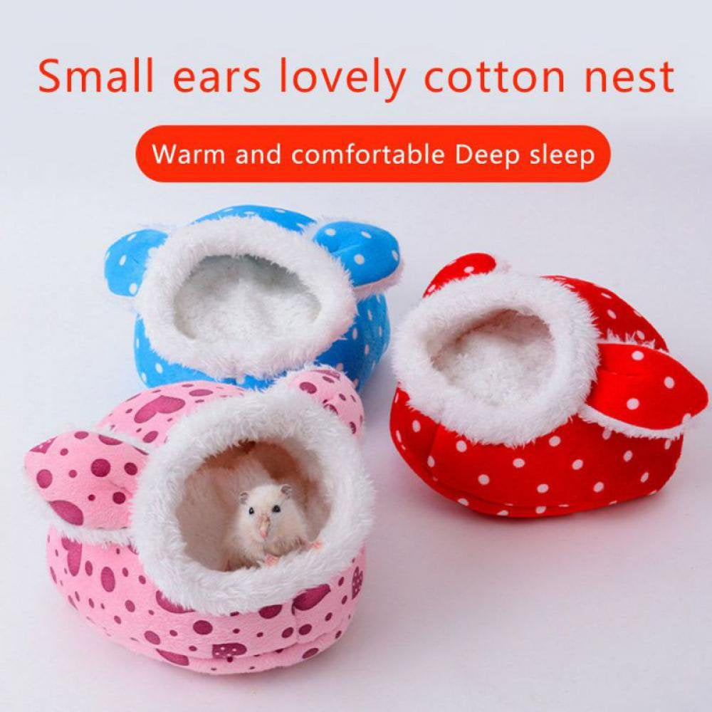 Warm Small Pet Animal Bed Guinea Pig Hamster Cotton Nest Hedgehog Mouse My Neighbor Totoro Warm Plush Cotton Nest, Pet Animal Hamster Bed House Animals & Pet Supplies > Pet Supplies > Small Animal Supplies > Small Animal Bedding Feiona   