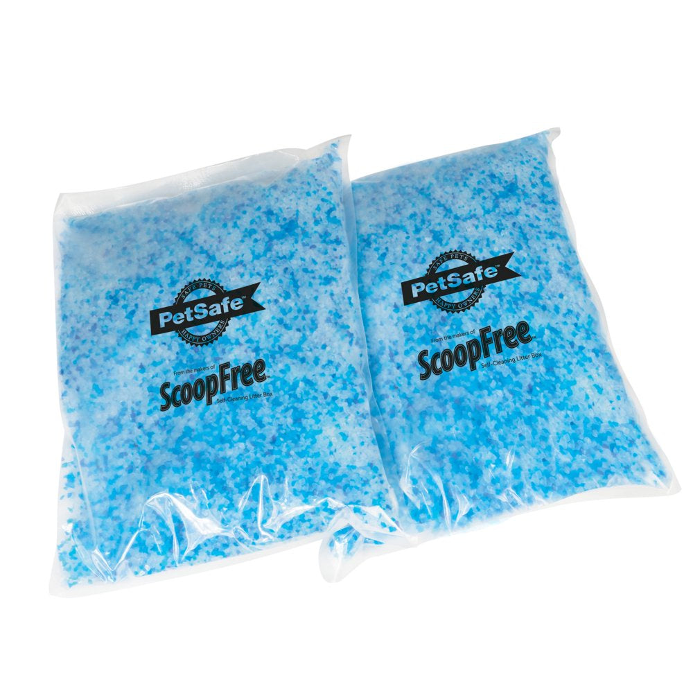 Petsafe Scoopfree Premium Blue Crystal Cat Litter, Non-Clumping, 2-Pack Animals & Pet Supplies > Pet Supplies > Cat Supplies > Cat Litter Radio Systems Corporation   