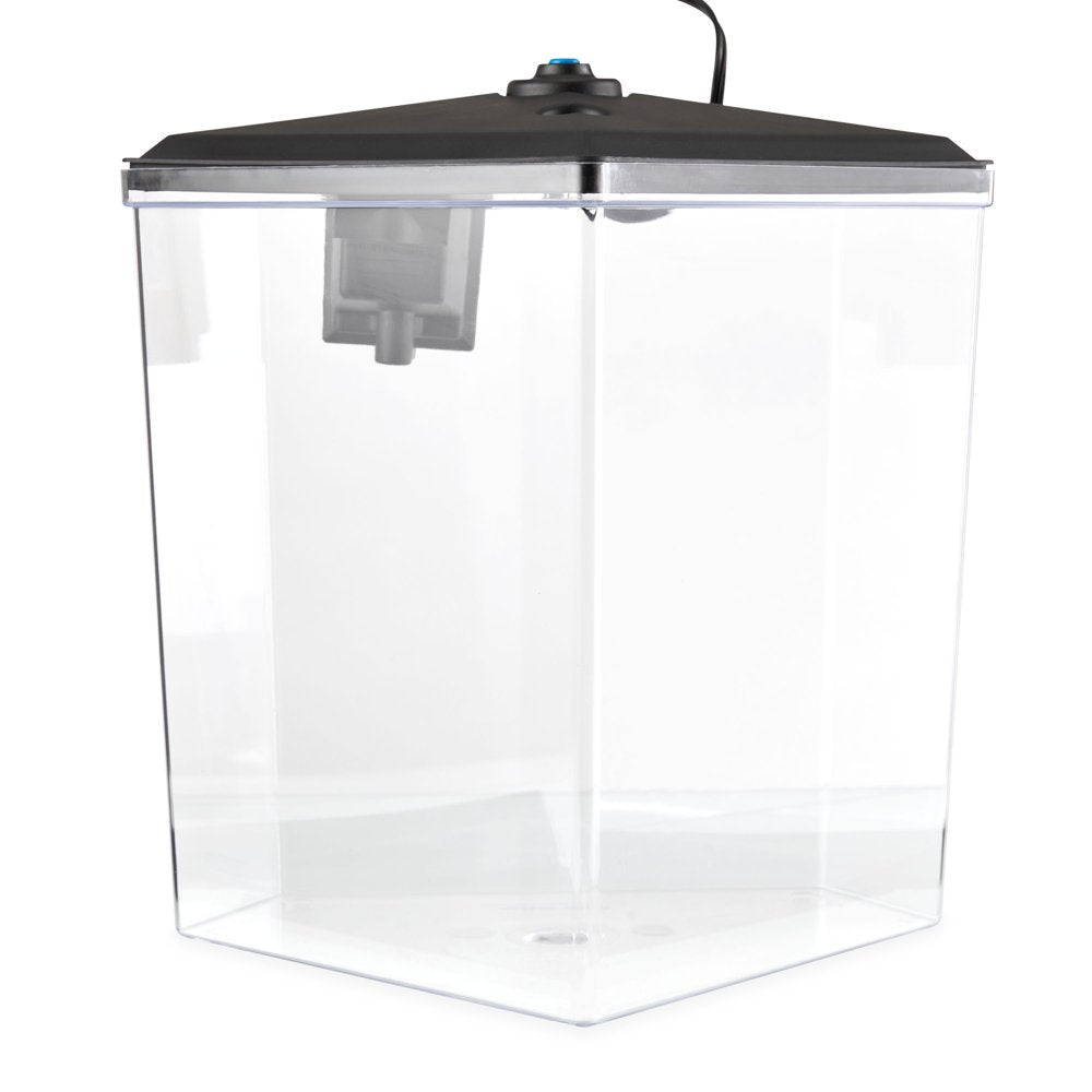 Aqua Culture 2.5-Gallon Aquarium Kit Plastic with LED Lighting and Power Filter Animals & Pet Supplies > Pet Supplies > Fish Supplies > Aquarium Lighting Wal-Mart Stores, Inc.   