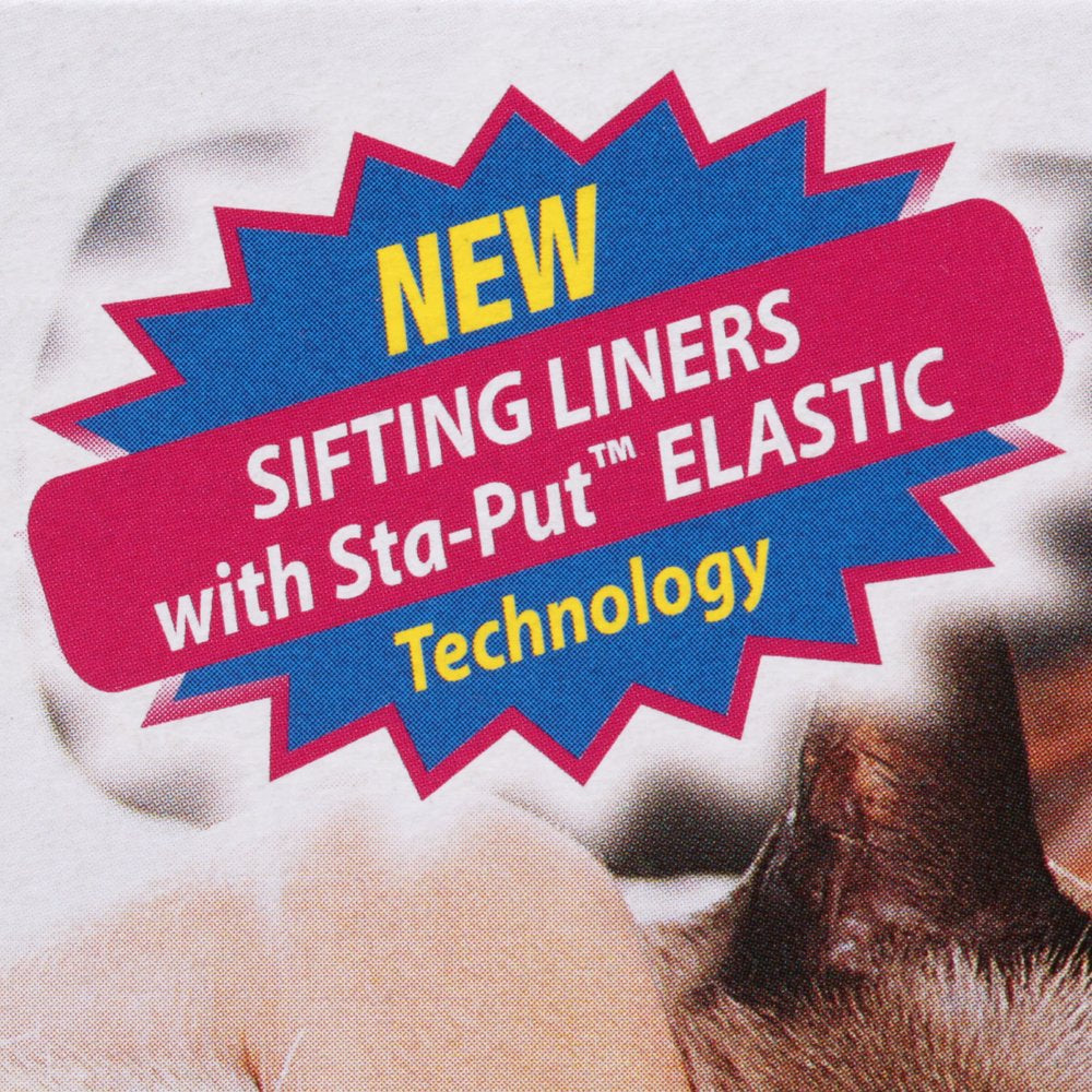 Alfa Pet Sifting Elastic Cat Pan Liners Animals & Pet Supplies > Pet Supplies > Cat Supplies > Cat Litter Box Liners Alfa Pet Inc.   