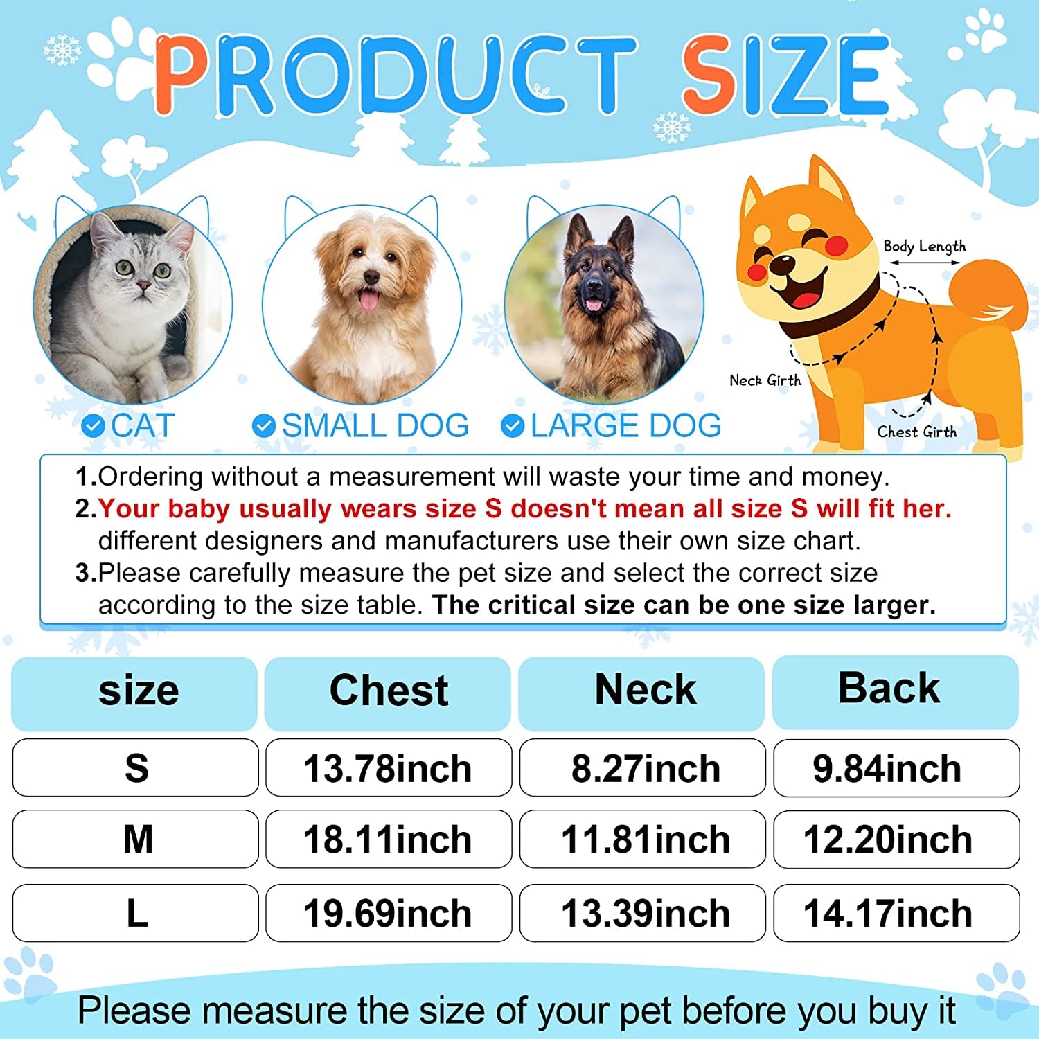 7 Pcs Dog Fleece Sweaters Dog Warm Sweater Dog Sweatshirt Winter Dog Outfits Soft Fleece Puppy Sweater Outfits for Chihuahua Yorkshire Pets Dog Cat (Cool, L(Neck: 13.39", Chest: 19.61", Back: 14.17")) Animals & Pet Supplies > Pet Supplies > Dog Supplies > Dog Apparel Xuniea   