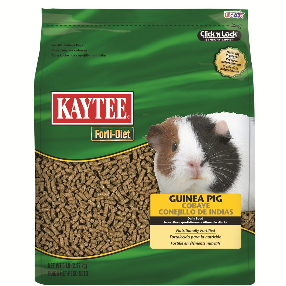 Kaytee Forti Diet Guinea Pig Food 5 Pounds Animals & Pet Supplies > Pet Supplies > Small Animal Supplies > Small Animal Food Central Garden and Pet   