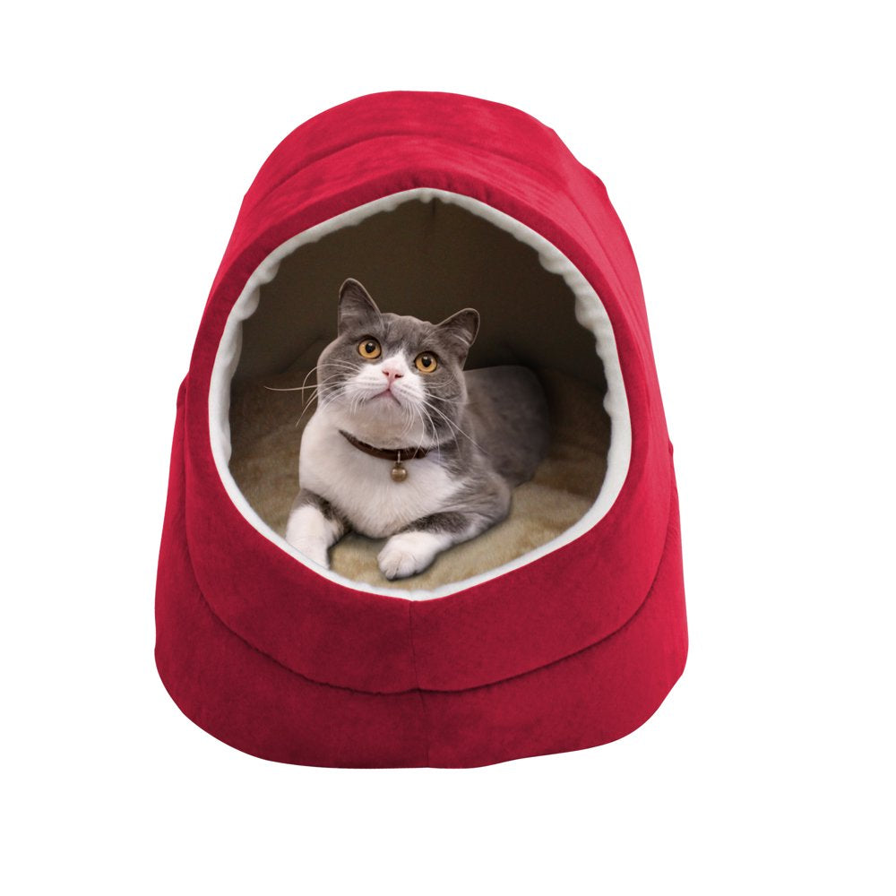 GOOPAWS Cat Cave for Cat and Warming Burrow Cat Bed, Pet Hideway Sleeping Cuddle Cave Animals & Pet Supplies > Pet Supplies > Cat Supplies > Cat Beds JESPET   