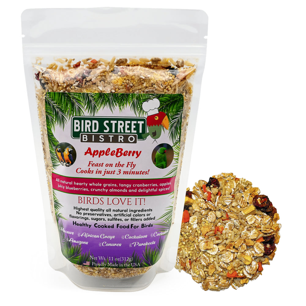 Bird Street Bistro Natural Organic Grains Parrot Food Cooks in 3-15 Min Animals & Pet Supplies > Pet Supplies > Bird Supplies > Bird Food Bird Street Bistro   