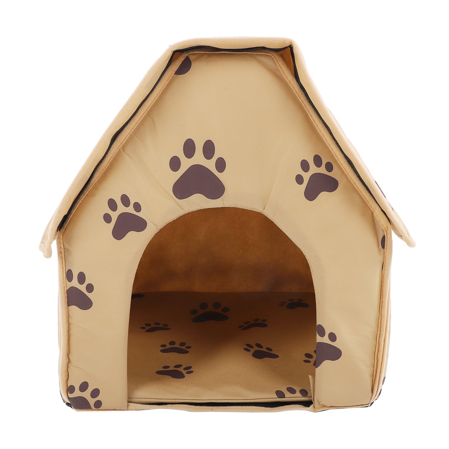 Tebru Pet House, Large Foldable Dog Bedcat House, Good Heat Preservation High Quality for Cat Dog