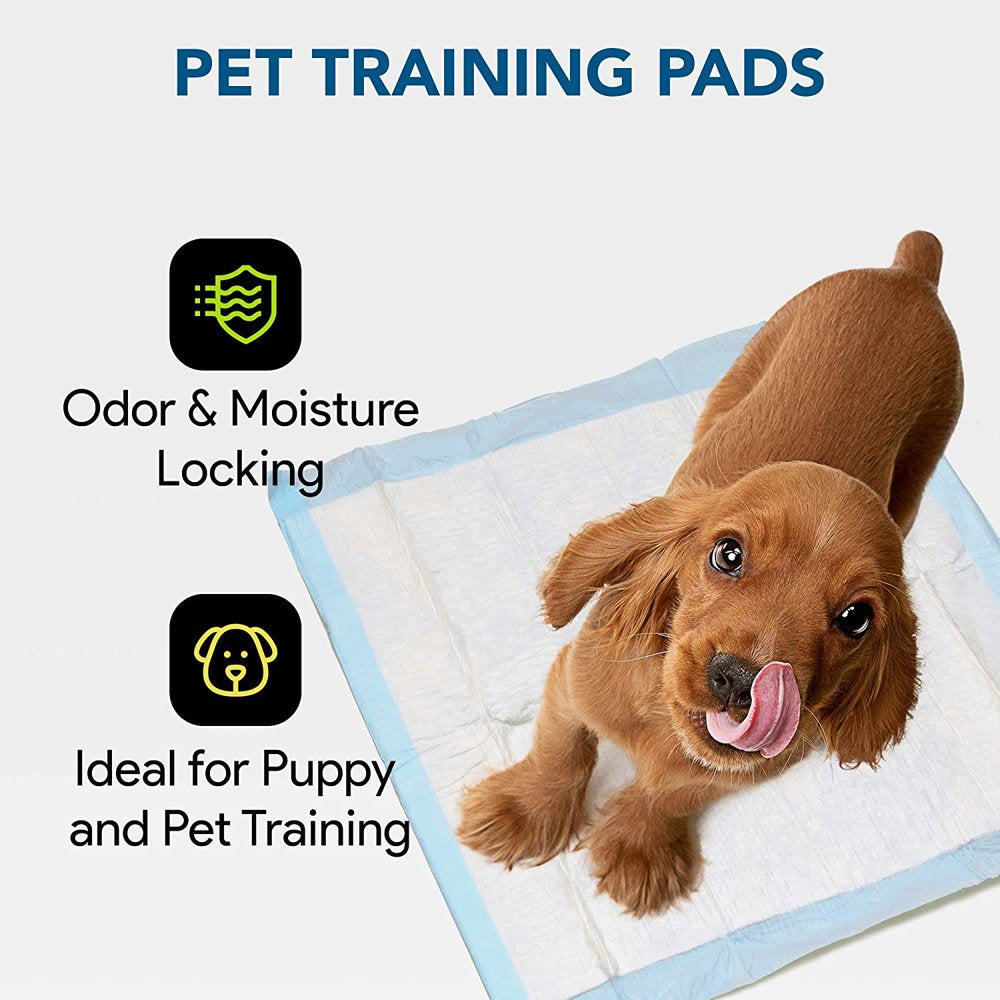 Disposable Incontinence Bed Pads 23" X 36", 15 Pack - Heavy Absorbent Chux Underpads with Fluff Core - Leak Proof Poly Backing, Non-Woven Top Sheet - Overnight Moisture and Odor Lock Animals & Pet Supplies > Pet Supplies > Dog Supplies > Dog Diaper Pads & Liners Home Décor   