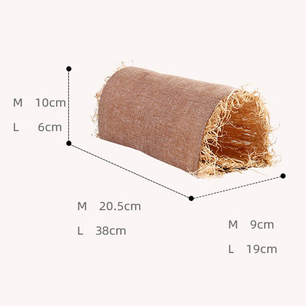 Rabbit Hamster Tunnel,Rabbit Hideaway Toy Guinea Tunnels Tubes,Animal Hideouts Hamster Accessories,Small Toy Hedgehog Cage Area,Habitats Rat Cage Tent