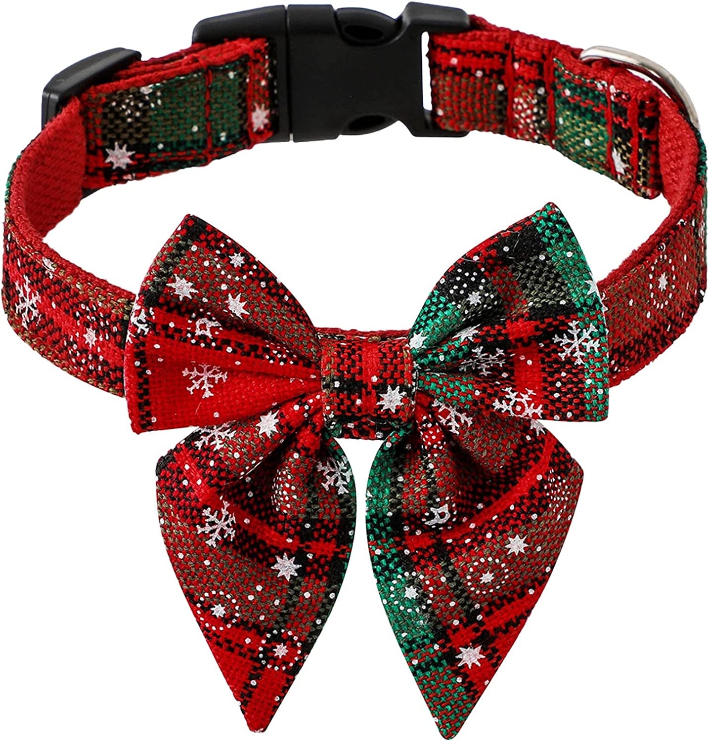 Male Cat Collar Reflective Dog Collars with Bows Bows for Dogs 3 Solid Color Sailor Bow Ties Adjustable Collars for Small Medium Large Dogs Animals & Pet Supplies > Pet Supplies > Dog Supplies > Dog Apparel HonpraD H One Size 