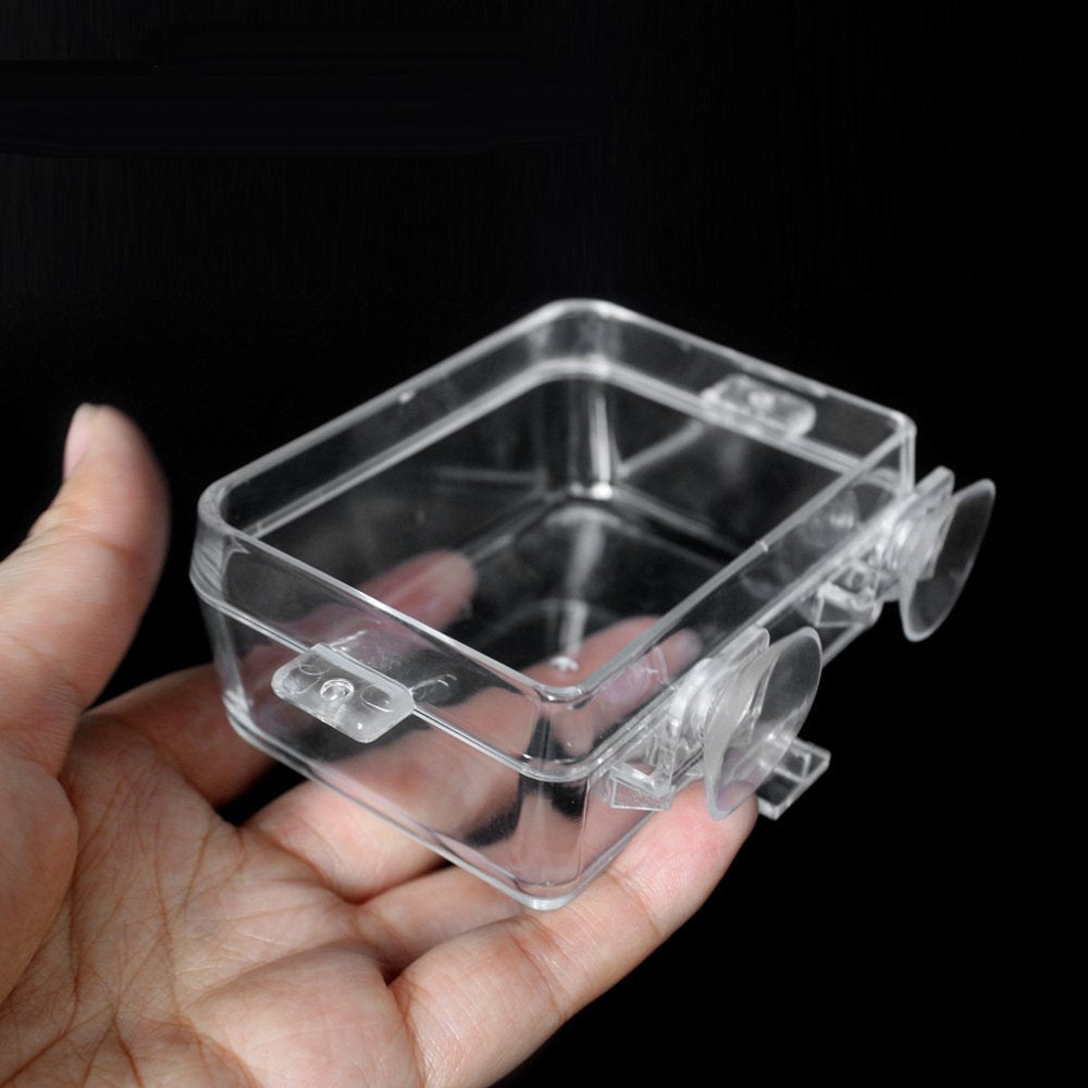 Transparent Reptile Feeding Dish Bowl for Reptiles & Amphibians Animals & Pet Supplies > Pet Supplies > Reptile & Amphibian Supplies > Reptile & Amphibian Food Gazechimp   