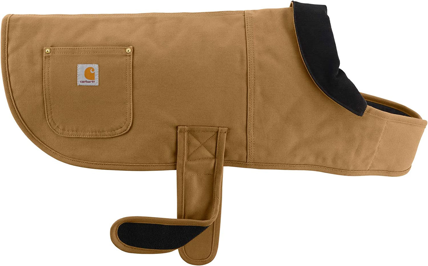 Carhartt Firm Duck Insulated Dog Chore Coat Brown/Brass Animals & Pet Supplies > Pet Supplies > Dog Supplies > Dog Apparel Carhartt   