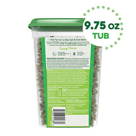 FELINE GREENIES Natural Dental Care Cat Treats, Catnip Flavor, All Bag Sizes Animals & Pet Supplies > Pet Supplies > Cat Supplies > Cat Treats Mars Petcare   