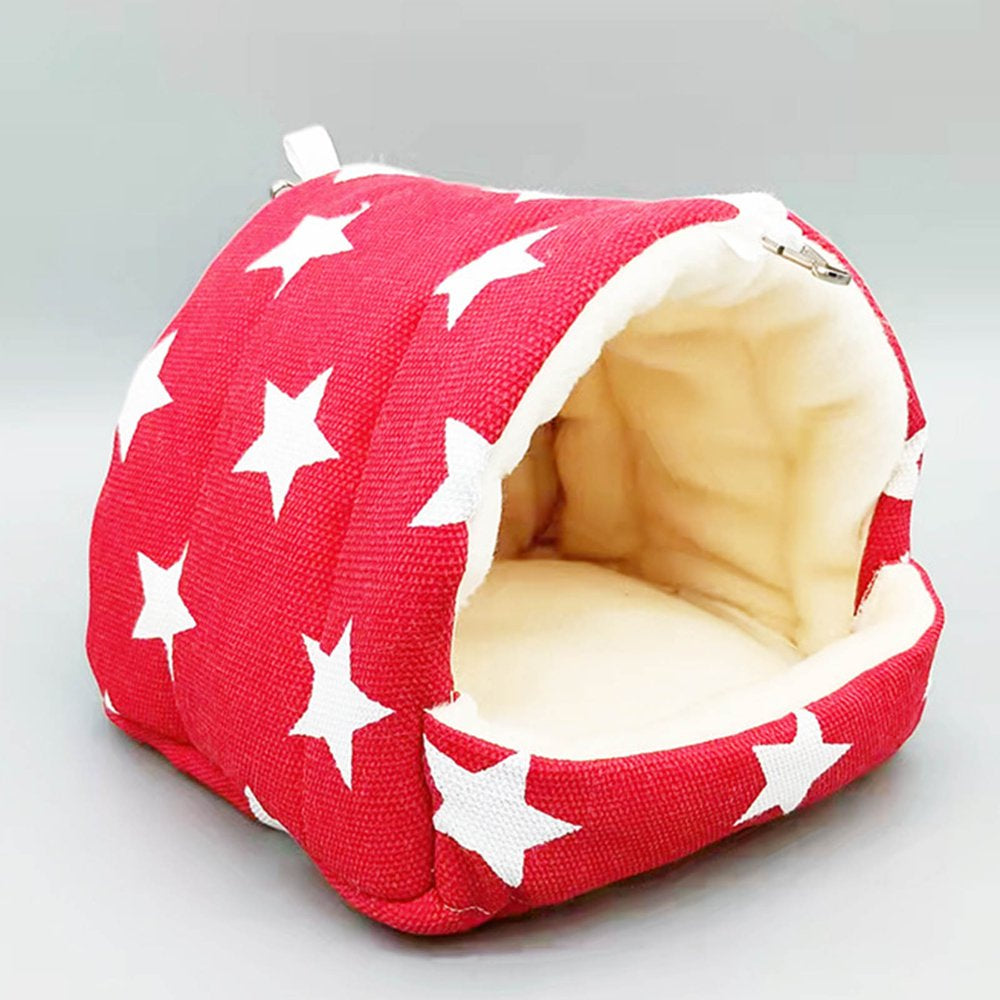 Realyc Sleeping Bed Breathable Keep Warm anti Slip Mini Animal Sleeping Bed for Parakeet Animals & Pet Supplies > Pet Supplies > Small Animal Supplies > Small Animal Bedding Realyc   