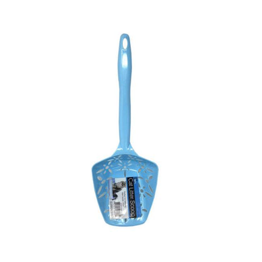 Kole Imports DI733-48 Decorative Floral Plastic Cat Litter Scooper&#44; Pack of 48 Animals & Pet Supplies > Pet Supplies > Cat Supplies > Cat Litter Kole Imports   