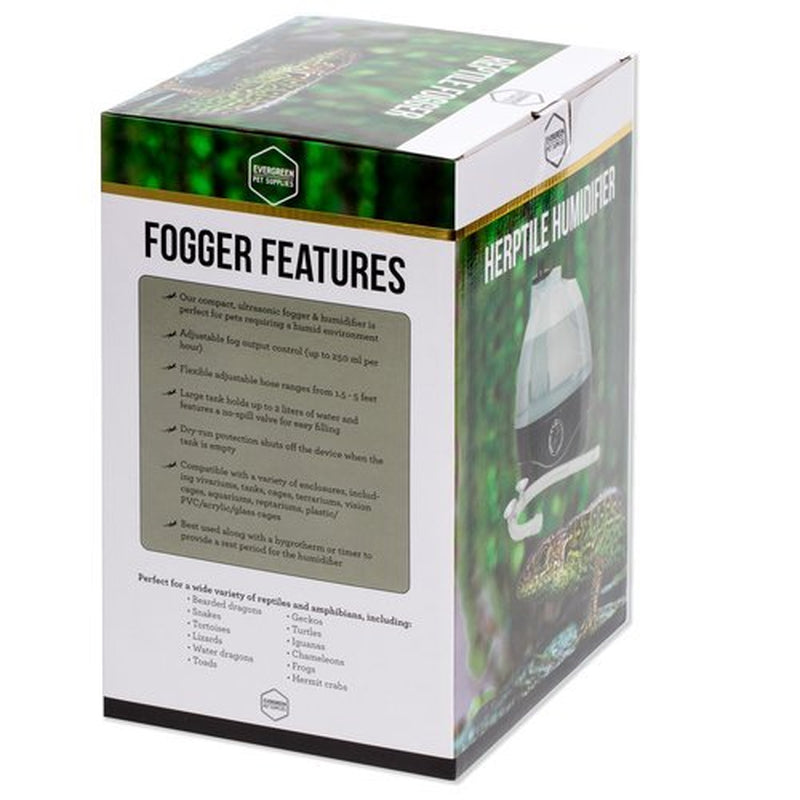 Reptile Humidifier / Reptile Fogger - 2 Liter Tank - Ideal for a Variety of Reptiles / Amphibians / Herps Animals & Pet Supplies > Pet Supplies > Small Animal Supplies > Small Animal Habitat Accessories Evergreen Pet Supplies   