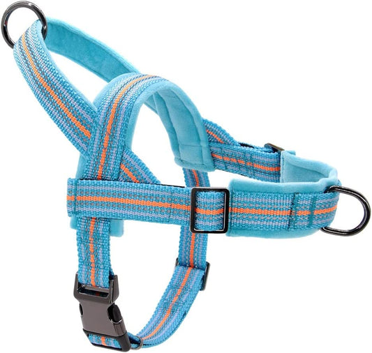 SXNBH No Pull Pet French Bulldog Harness Vest Nylon Padded Dog Harness Reflective Harnesses for Small Medium Large Dogs ( Color : E , Size : XL ) Animals & Pet Supplies > Pet Supplies > Dog Supplies > Dog Apparel chuju E XL 