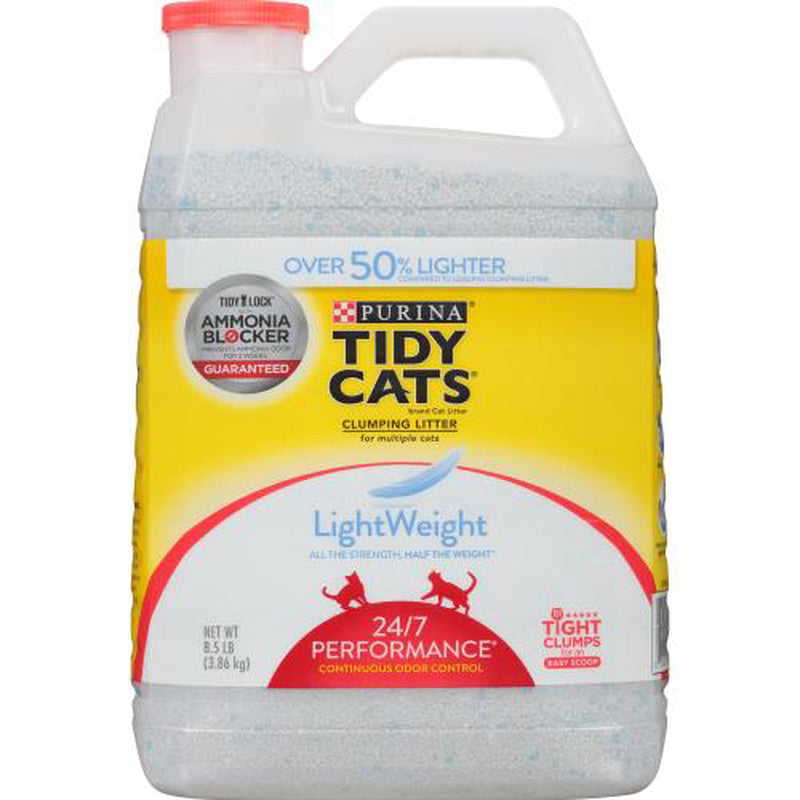 Purina Lightweight Performance Cat Litter, 8.5 Lbs Animals & Pet Supplies > Pet Supplies > Cat Supplies > Cat Litter Purina Tidy Cat 6  