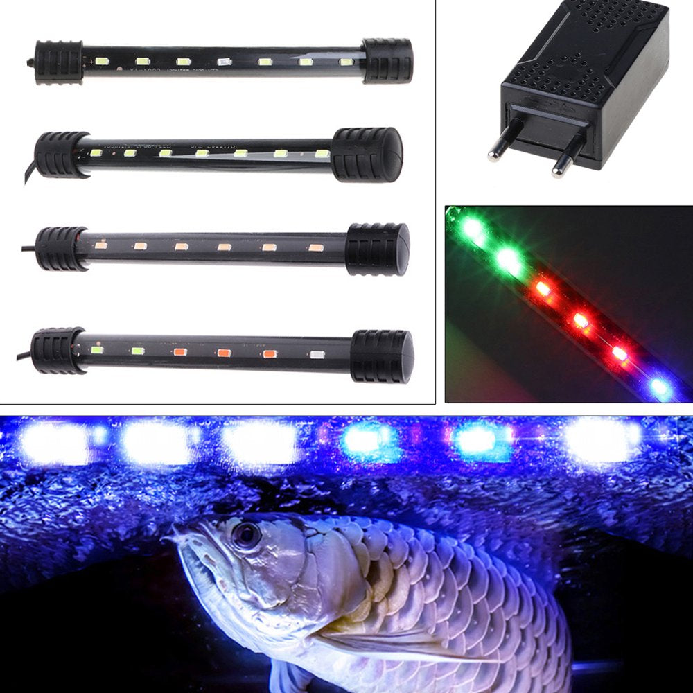 BOOYOU 3.5W Submersible Waterproof Aquarium Fish Tank LED Light Bar Lamp Strip EU Plug Animals & Pet Supplies > Pet Supplies > Fish Supplies > Aquarium Lighting BOOYOU   