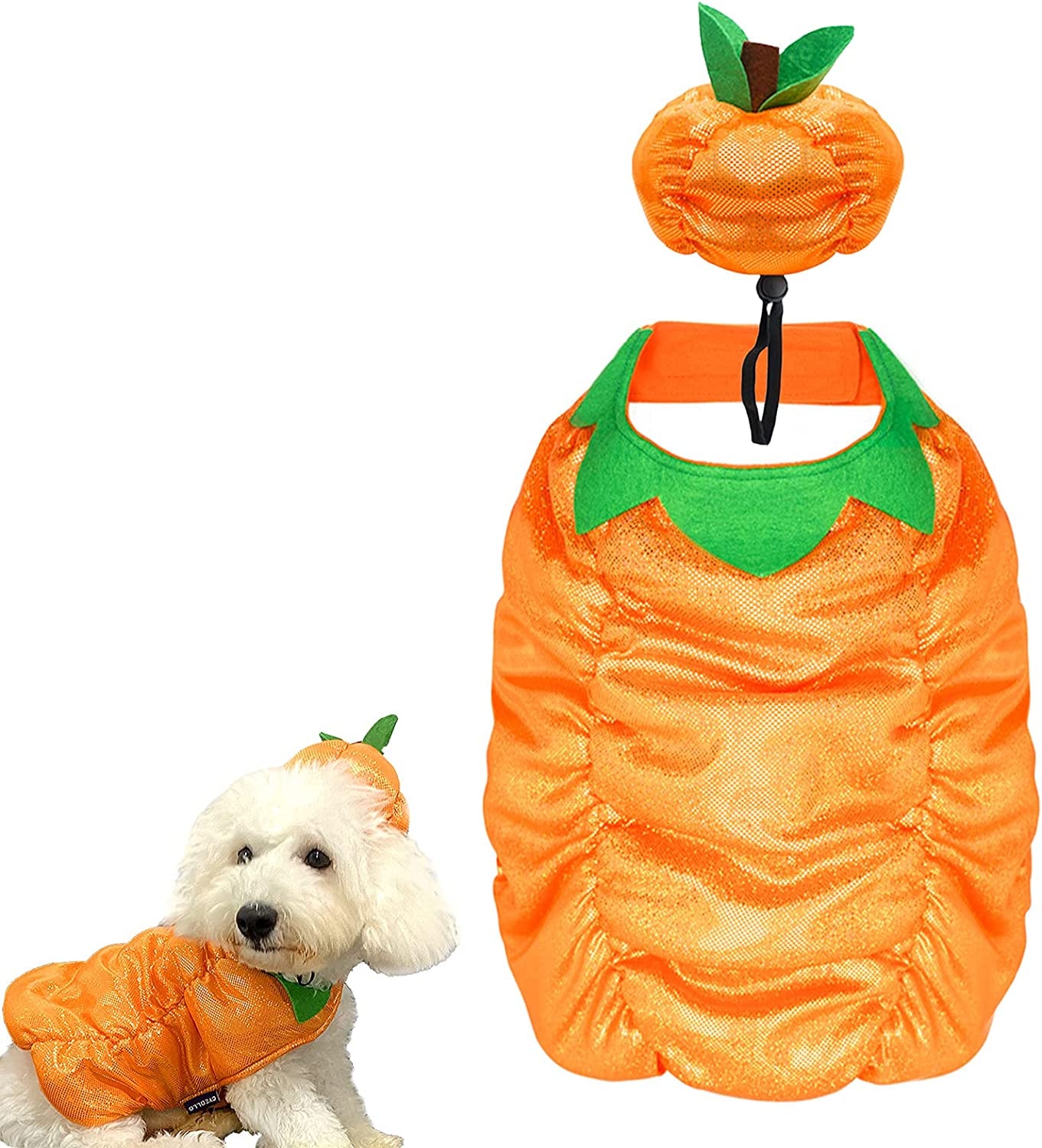 Cyeollo Dog Costume Cute Penguin Dog Cosplay Puppy Funny Halloween Costumes Party Special Clothes for Small Dogs Animals & Pet Supplies > Pet Supplies > Dog Supplies > Dog Apparel cyeollo 2# Pumpkin X-Small 