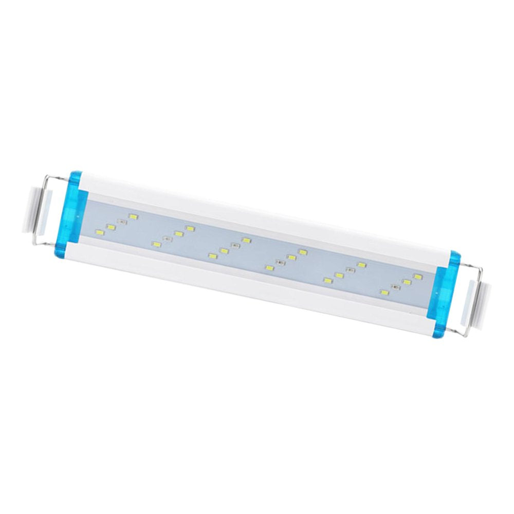 LED Aquarium Light , Fish Tank Light with Extendable Brackets, White Leds for Aquatic Coral Plants and Freshwater Fish Tank 12W 24Leds Animals & Pet Supplies > Pet Supplies > Fish Supplies > Aquarium Lighting perfk 12W 24leds  