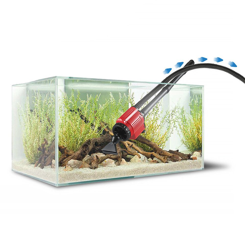 Electric Gravel Cleaner Automatic Aquarium Cleaner with Filter Bag Sand Algae Cleaner for Medium and Large Tanks Animals & Pet Supplies > Pet Supplies > Fish Supplies > Aquarium Filters YUZBOU   
