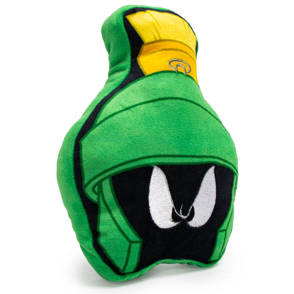 Buckle-Down Dog Toy, Looney Tunes, Plush Squeaker Marvin the Martian Face Animals & Pet Supplies > Pet Supplies > Dog Supplies > Dog Toys Buckle-Down   