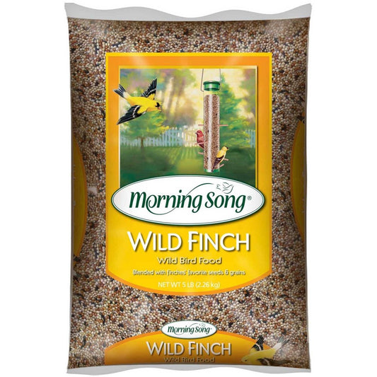 Morning Song Wild Finch Food, 5-Lb Bag Animals & Pet Supplies > Pet Supplies > Bird Supplies > Bird Food Morning Song   