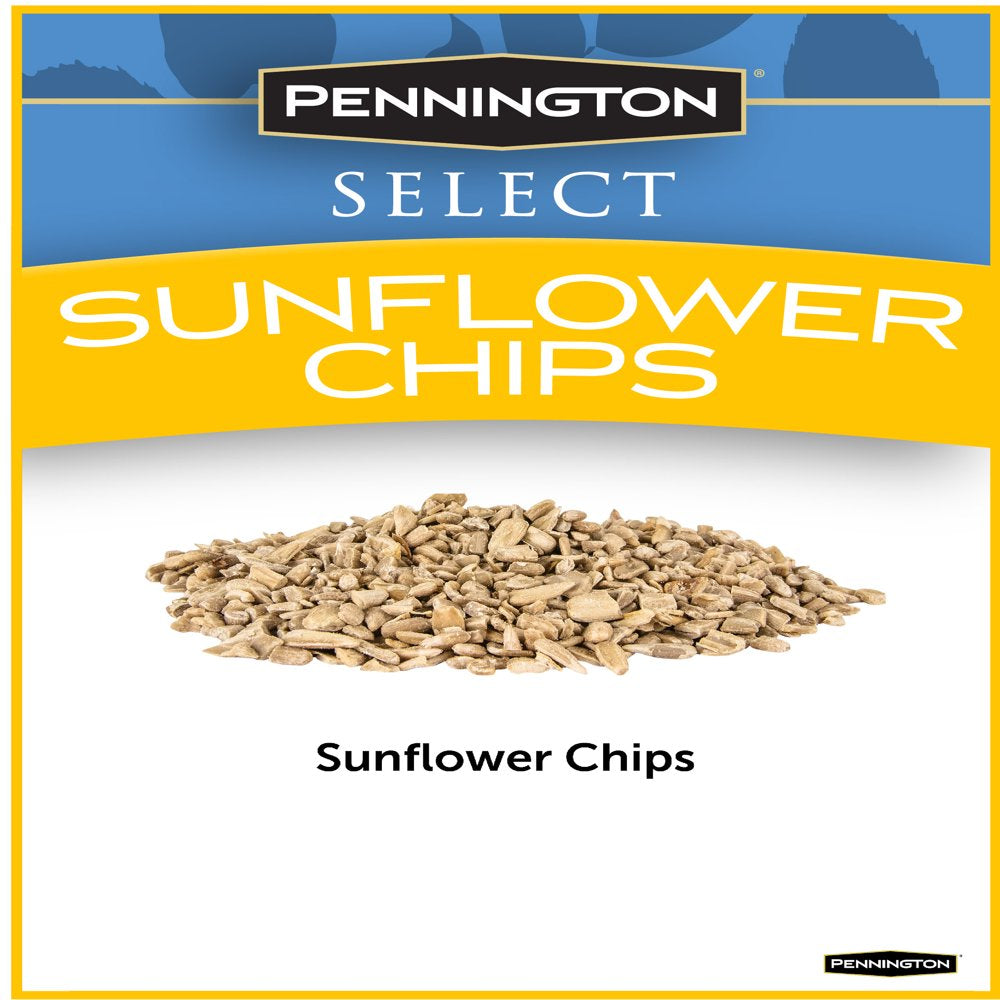 Pennington Select Sunflower Chips, Wild Bird Feed and Seed, 5 Lb. Bag Animals & Pet Supplies > Pet Supplies > Bird Supplies > Bird Food CENTRAL GARDEN & PET COMPANY   