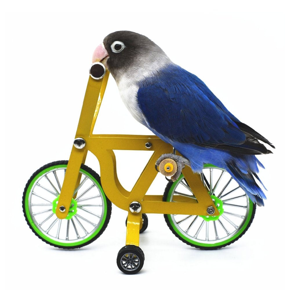 Ibaste Parrot Bicycle Toy Bird Training Intellectual Toys Supplies Animals & Pet Supplies > Pet Supplies > Bird Supplies > Bird Toys ibaste   