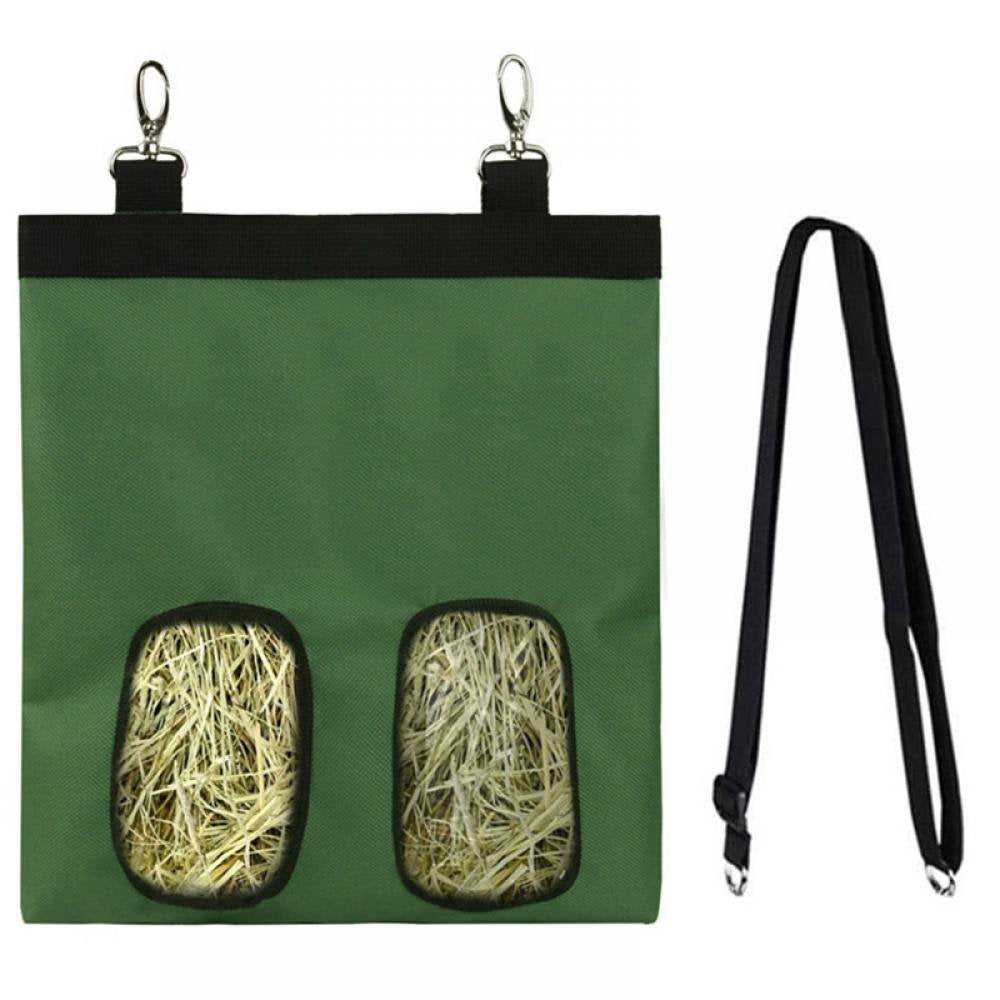 Summark Rabbit Guinea Pig Small Animal Pet Can Hang Feeding Bag Animals & Pet Supplies > Pet Supplies > Small Animal Supplies > Small Animal Bedding Sunmark S dark green 