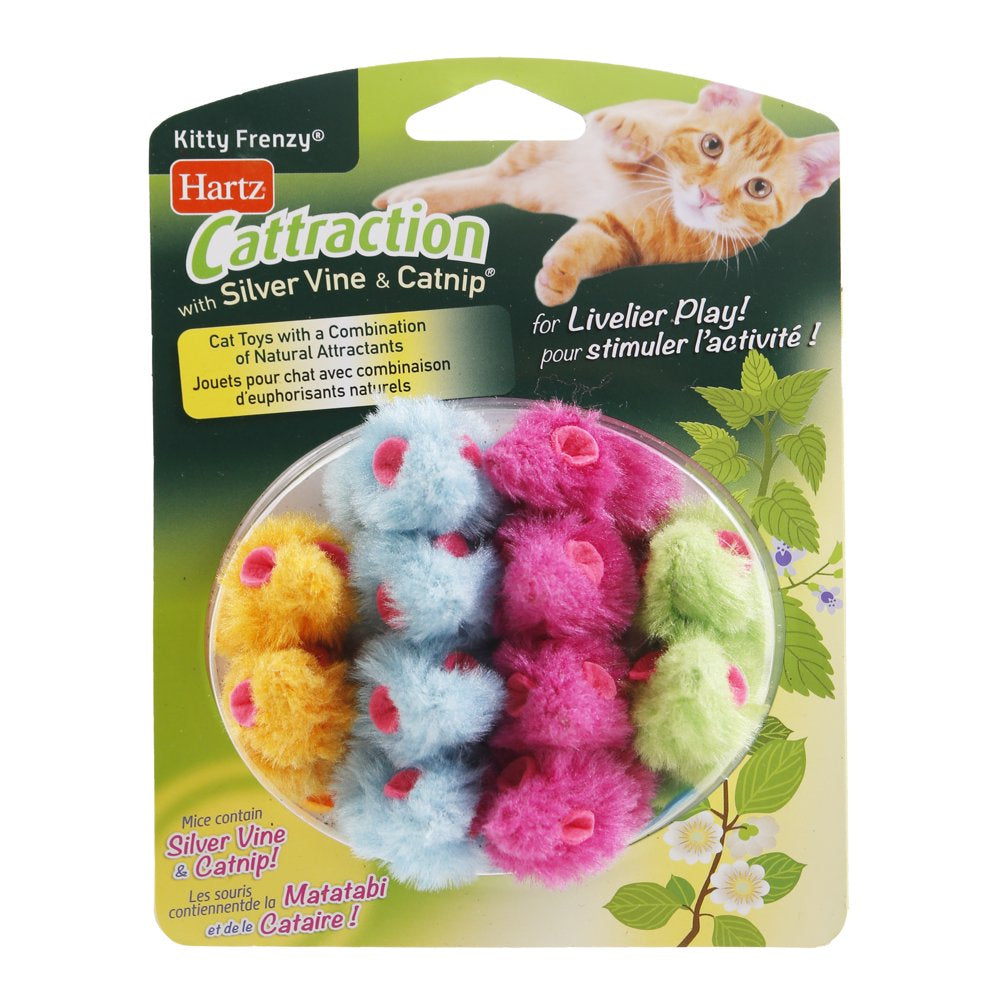 Hartz Cattraction with Silver Vine and Catnip Kitty Frenzy Cat Toy, Animals & Pet Supplies > Pet Supplies > Cat Supplies > Cat Toys Hartz Mountain Corp   