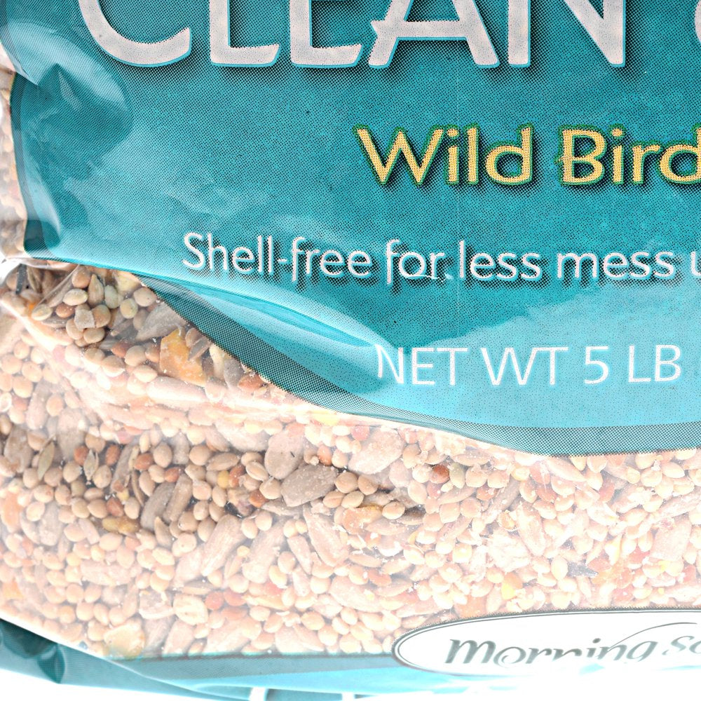 Morning Song Clean and Free Wild Bird Food, 5 Lbs. Animals & Pet Supplies > Pet Supplies > Bird Supplies > Bird Food Global Harvest Foods   