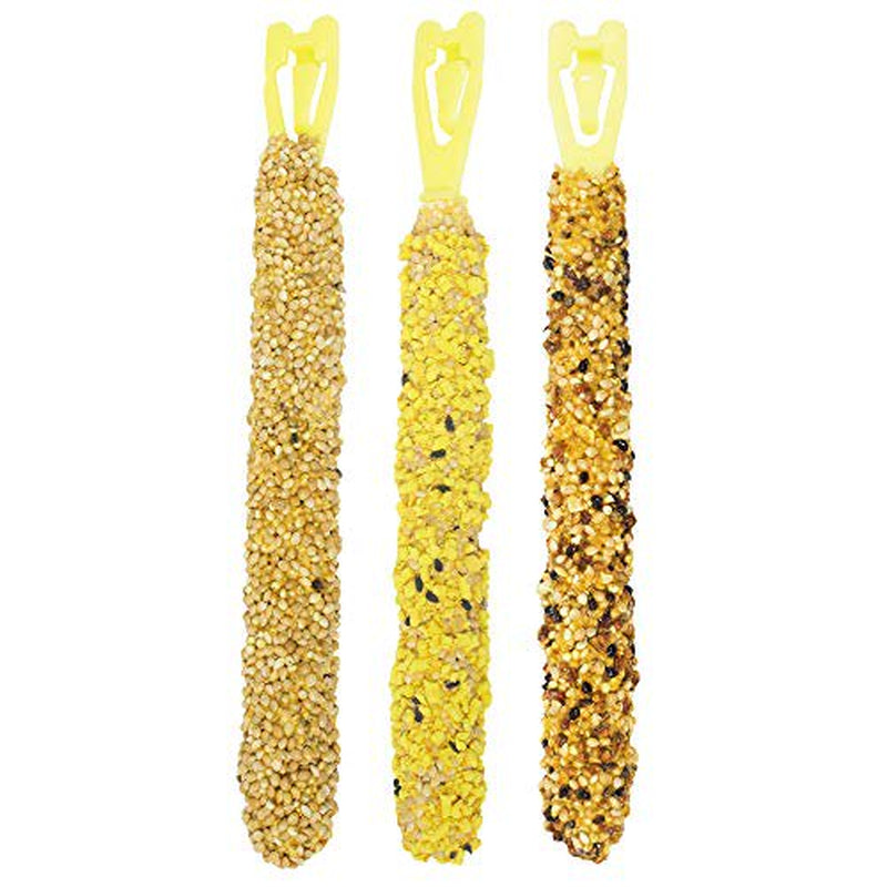 Vitakraft Crunch Sticks Parakeet Treat - Honey, Egg, and Apple- Pet Bird Treat Toy - Variety Pack Animals & Pet Supplies > Pet Supplies > Bird Supplies > Bird Treats Vitakraft   