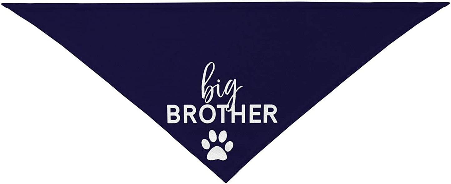 Vercosee Big Brother Dog Bandana,Pregnancy Announcement Dog Bandana, Gender Reveal Photo Booth Props, Pet Scarf for Dog Lover Owner (Big Brother) Animals & Pet Supplies > Pet Supplies > Dog Supplies > Dog Apparel vercosee   