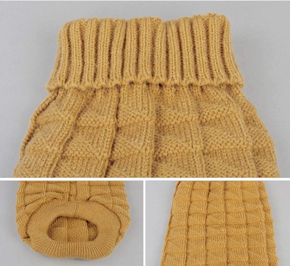 Pet Cat Sweater Kitten Clothes for Cats Small Dogs,Turtleneck Cat Clothes Pullover Soft Warm,Fit Kitty,Chihuahua,Teddy,Poodle,Pug Animals & Pet Supplies > Pet Supplies > Dog Supplies > Dog Apparel Evursua   